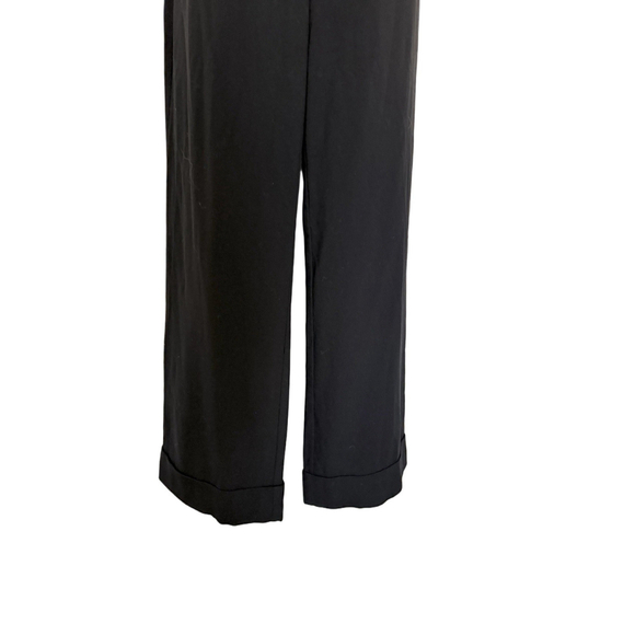 BCBGeneration Corset Wide Leg Jumpsuit Size 8 Black Bustier Party Luxury Classic - Picture 5 of 12